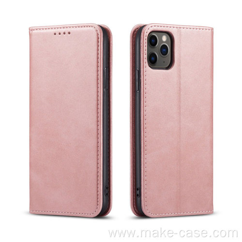 Flip Small cowhide pattern PU leather phone case